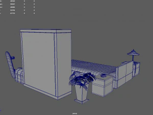 Sleep Room 01 3D Model