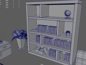 Sleep Room 01 3D Model