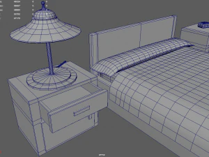 Sleep Room 01 3D Model