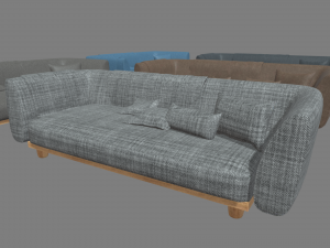 Sofa Pack Model 3D