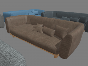 Sofa Pack Model 3D