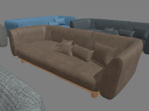 Sofa Pack 3D Model