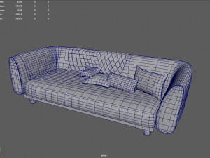 Sofa Pack Model 3D
