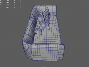 Sofa Pack Model 3D