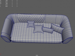 Sofa Pack Model 3D
