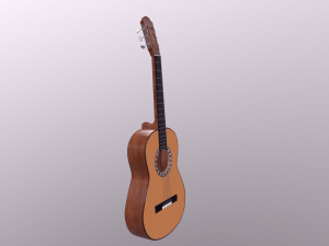 Classic Guitar 3D Модель
