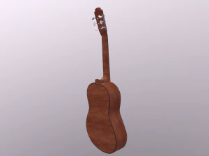 Classic Guitar 3D Model