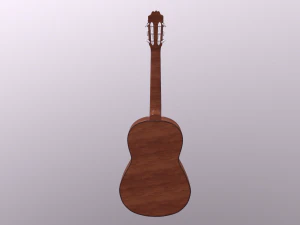 Classic Guitar 3D Model