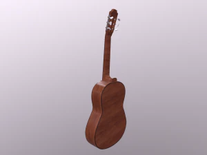 Classic Guitar 3D Model