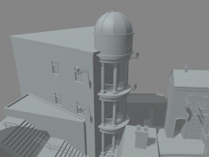 Diagon Alley Harry Potter 3D-Modell