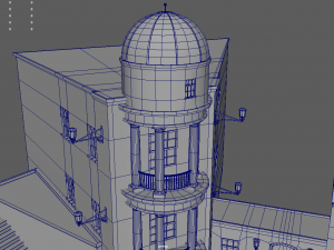 Diagon Alley Harry Potter 3D-Modell