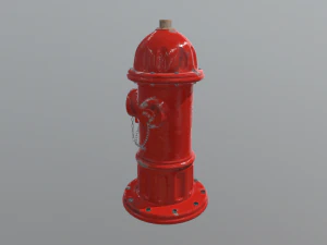 Fire Hydrant 3D Model