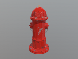 Fire Hydrant 3D 모델