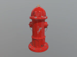 Fire Hydrant 3D Model