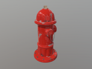 Fire Hydrant 3D 모델