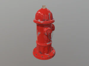 Fire Hydrant 3D Model