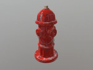 Fire Hydrant 3D Model