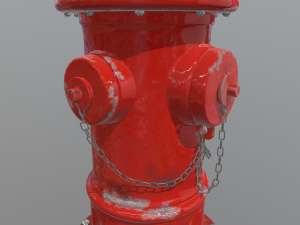 Fire Hydrant 3D 모델