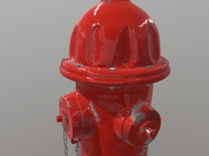 Fire Hydrant 3D 모델