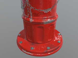 Fire Hydrant 3D 모델