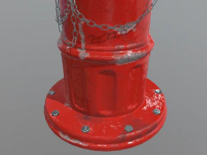 Fire Hydrant 3D Model