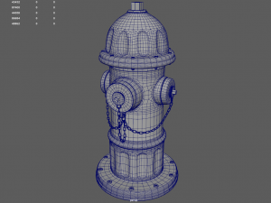 Fire Hydrant 3D 모델