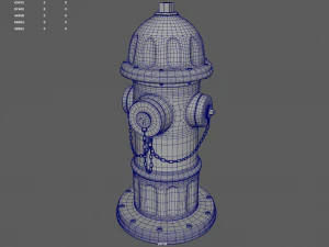 Fire Hydrant 3D Model