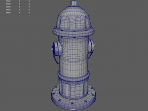 Fire Hydrant 3D 모델