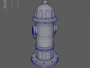 Fire Hydrant 3D Model