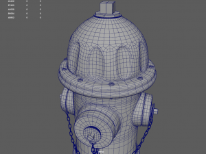 Fire Hydrant 3D 모델