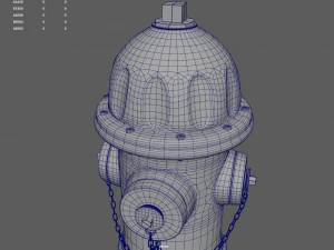 Fire Hydrant 3D Model
