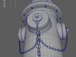 Fire Hydrant 3D Model
