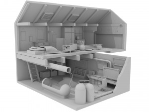 House Concept 01 3D मॉडल