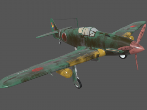 Light Aircraft 3D-Modell