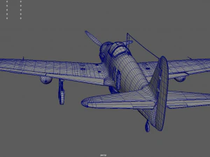 Light Aircraft 3D Model