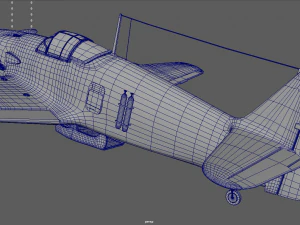 Light Aircraft 3D Model