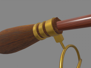 Nimbus 2000 Harry Potter 3D Model