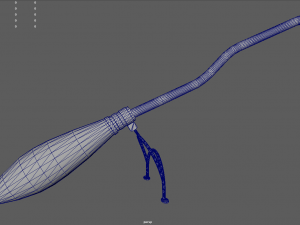 Nimbus 2000 Harry Potter 3D Model