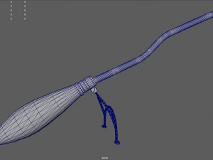 Nimbus 2000 Harry Potter 3D Model
