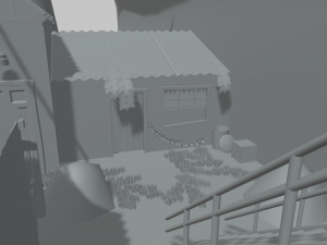 Port Cartoon 3D Модель