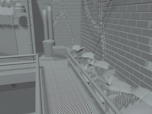 Port Cartoon 3D Модель