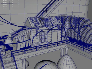 Port Cartoon 3D Model