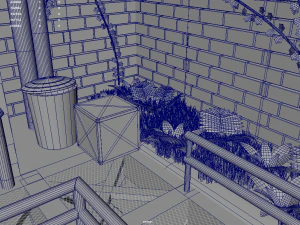 Port Cartoon 3D Model