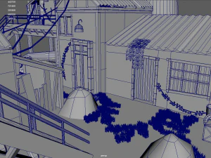Port Cartoon 3D Model
