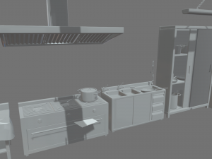 Asian Restaurant 3D Модель