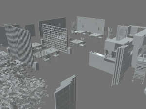 Asian Restaurant 3D Модель