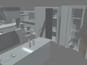Asian Restaurant 3D Модель