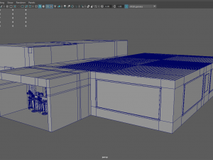 Asian Restaurant 3D Модель