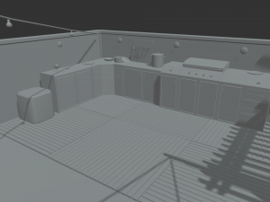Roof Top Terrace Model 3D