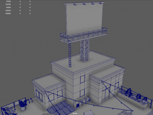 Roof Top Terrace Model 3D